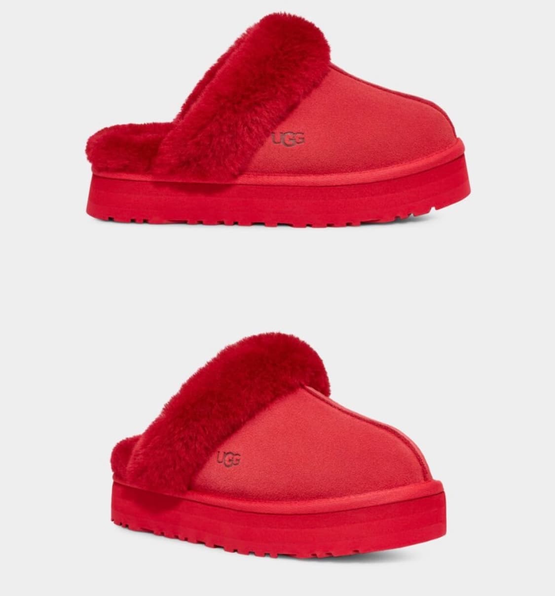 어그 디스케트 플랫폼 슬리퍼 삼바레드 사이즈 7 새상품 상품이미지7