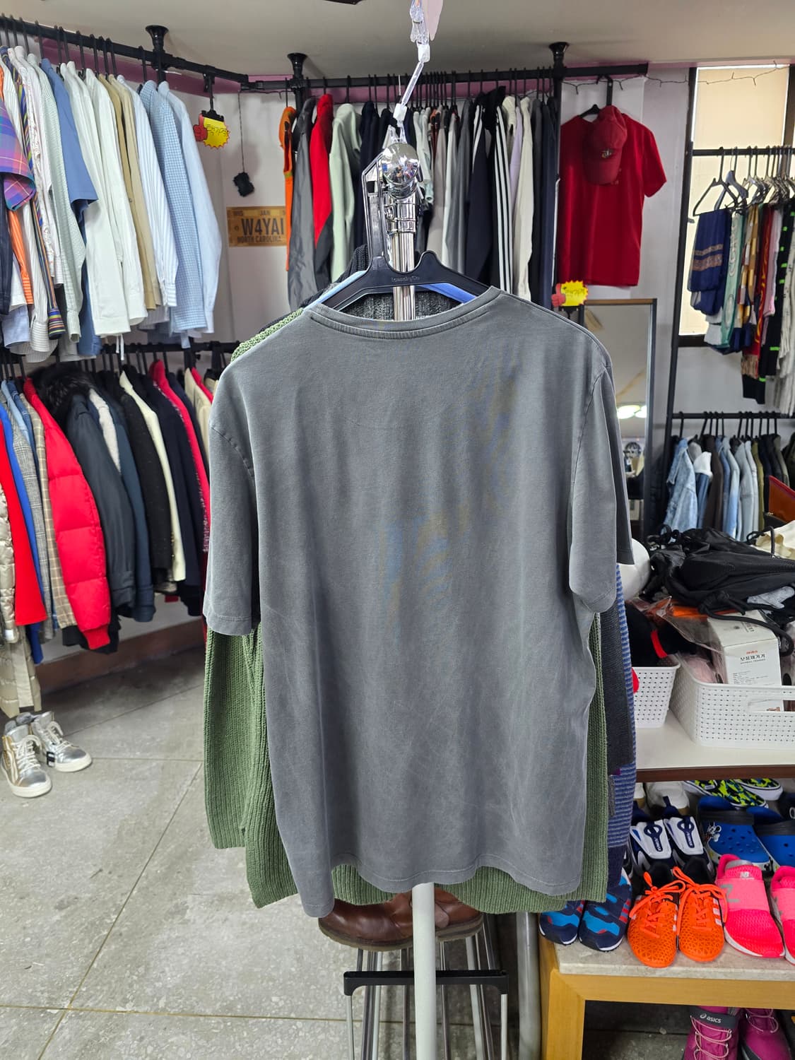 COS 코스 회색 반팔 티셔츠 (1396) 상품이미지2