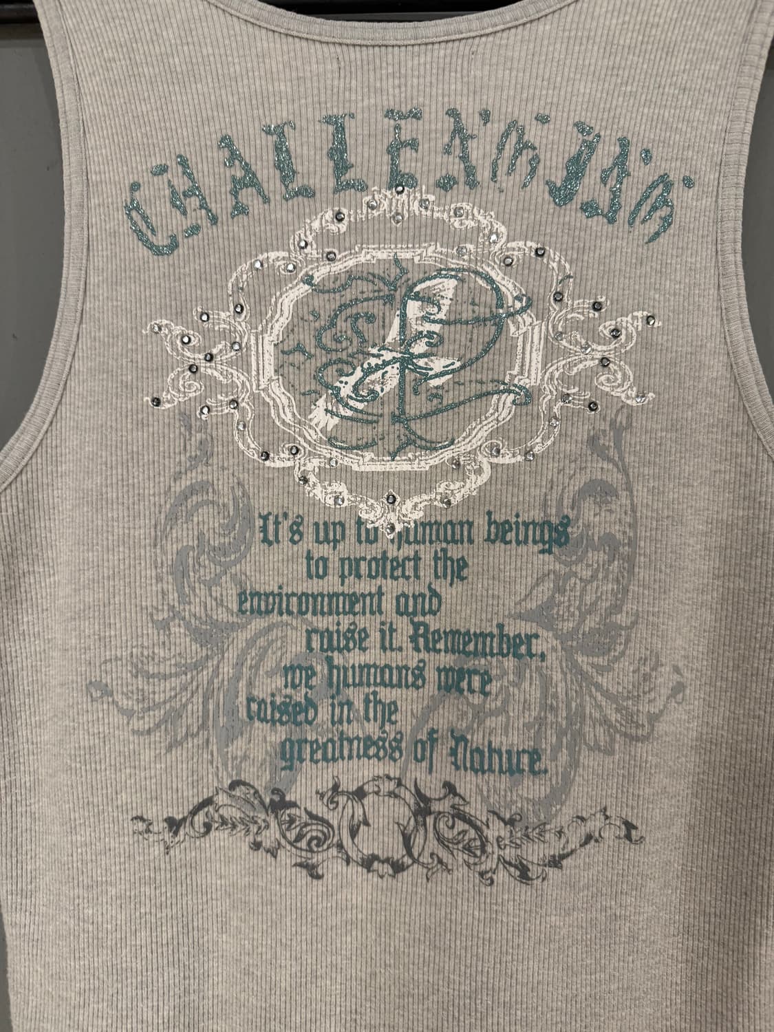 semantic design lettering sleeveless 상품이미지9