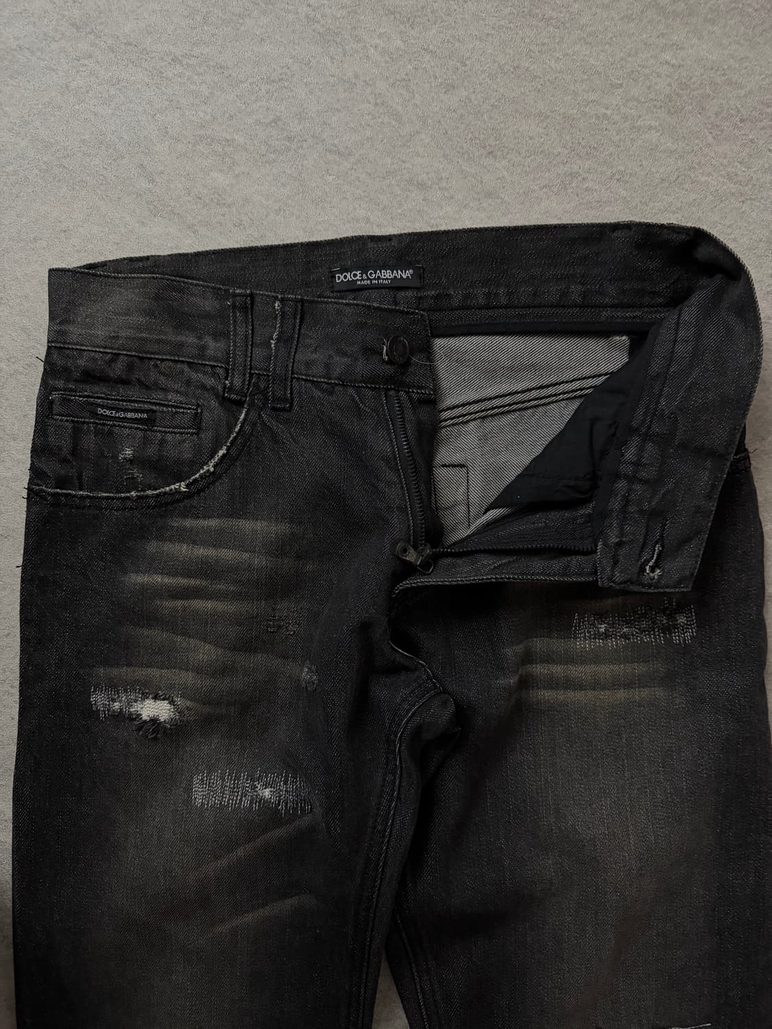 돌체앤가바나 디스트로이드 데님팬츠 상품이미지4