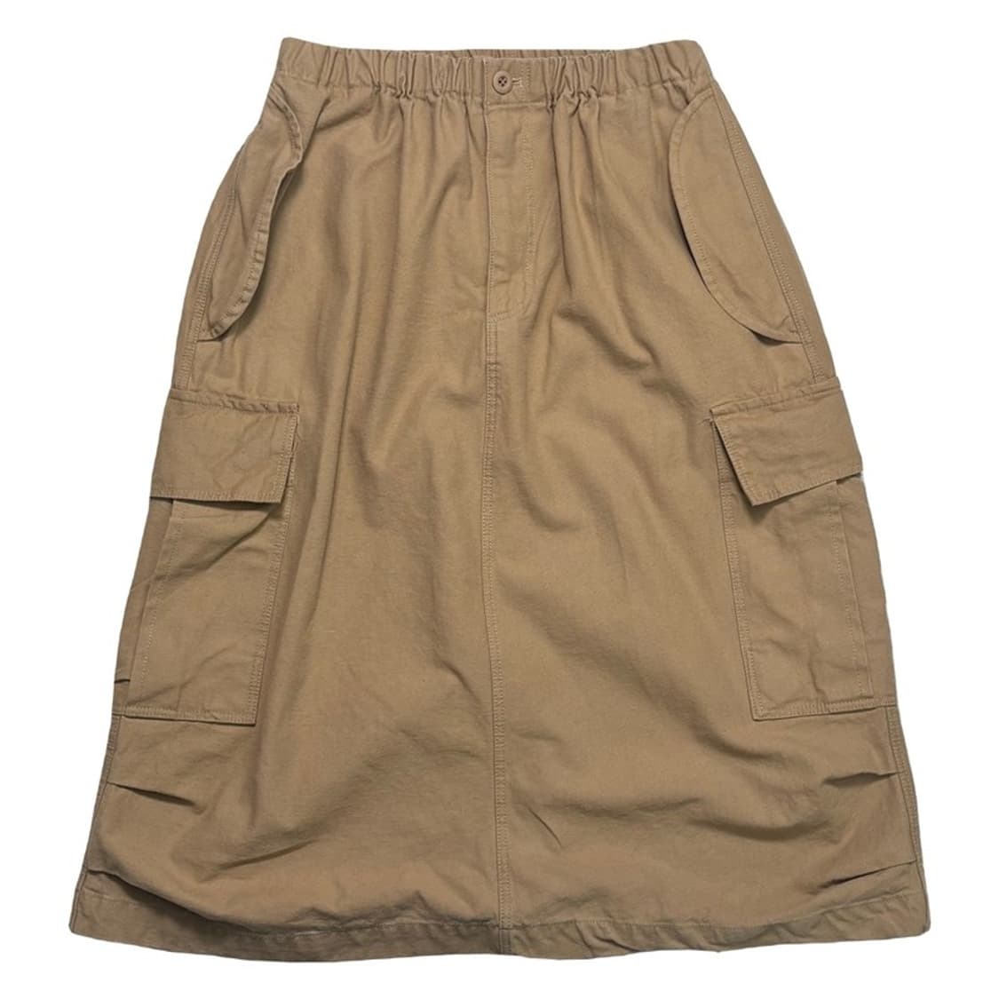 새상품 H라인 포켓 카고 스커트 베이지 F 상품이미지1