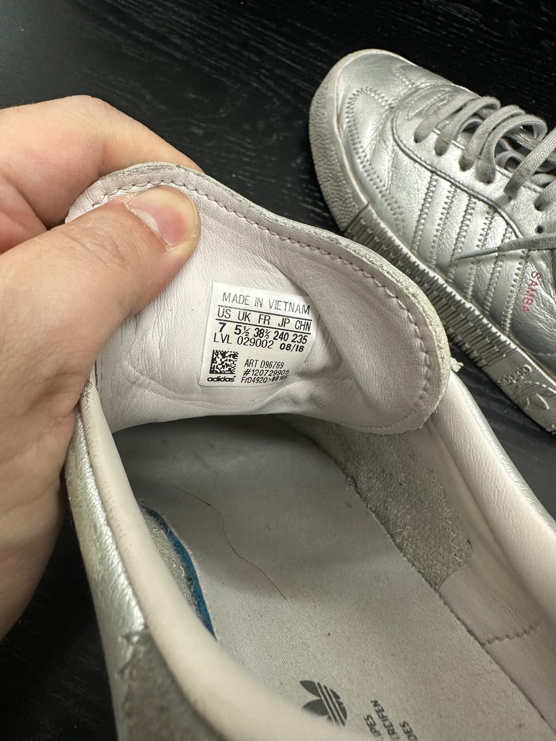 아디다스 삼바 실버 상품이미지6