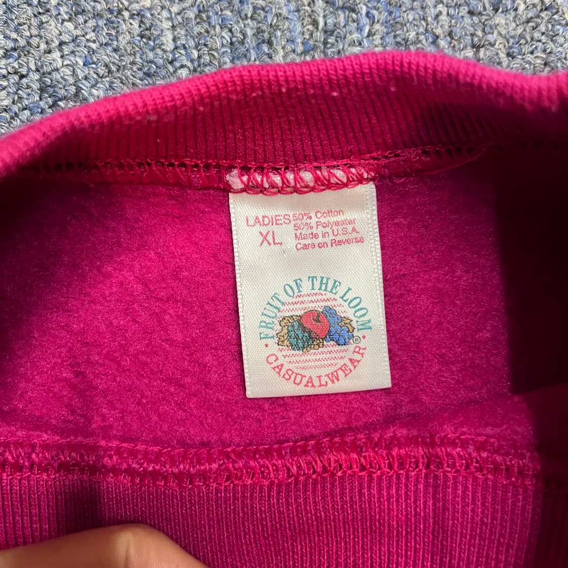 90s 빈티지 프룻오브더룸 스웻셔츠 상품이미지3