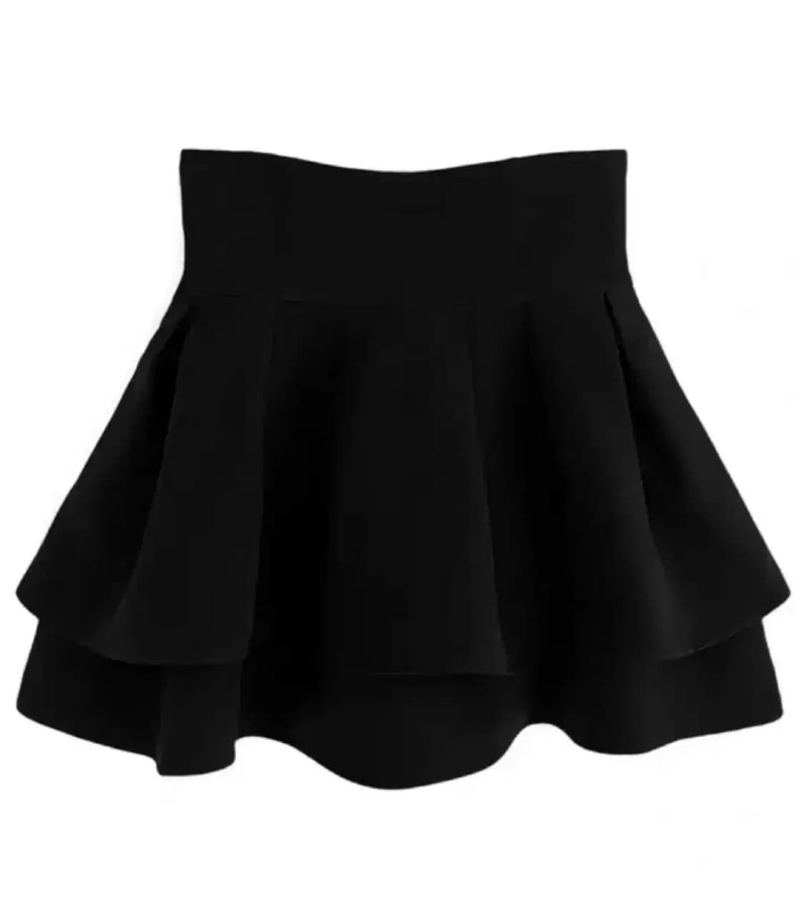 새상품 grl  그레일 미셸마카롱깔 스커트 블랙 S 일녀 일브 빈티지 상품이미지1