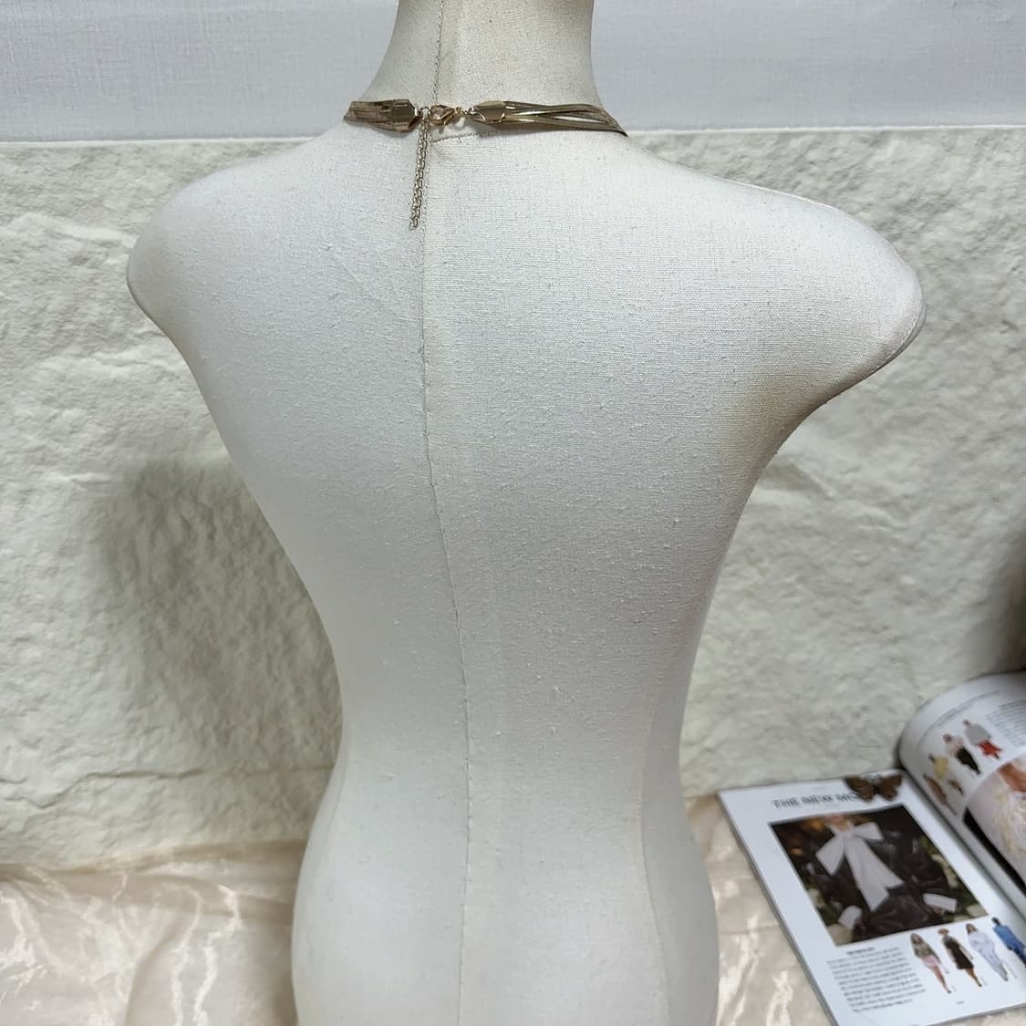 빈티지 레이어드 스네이크체인 목걸이 상품이미지3