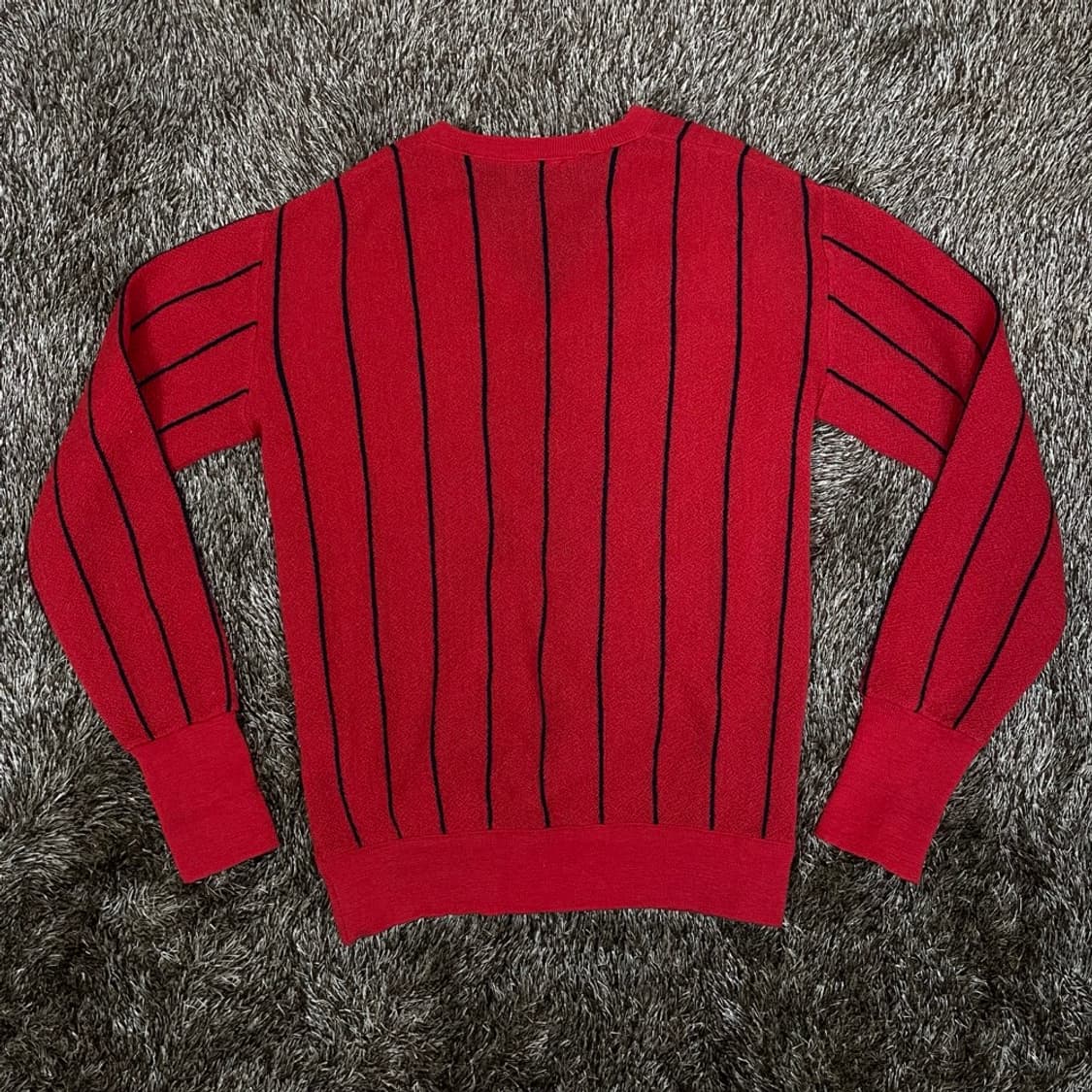 라코스테 LACOSTE 80s 스트라이프 브이넥 니트 95 상품이미지7