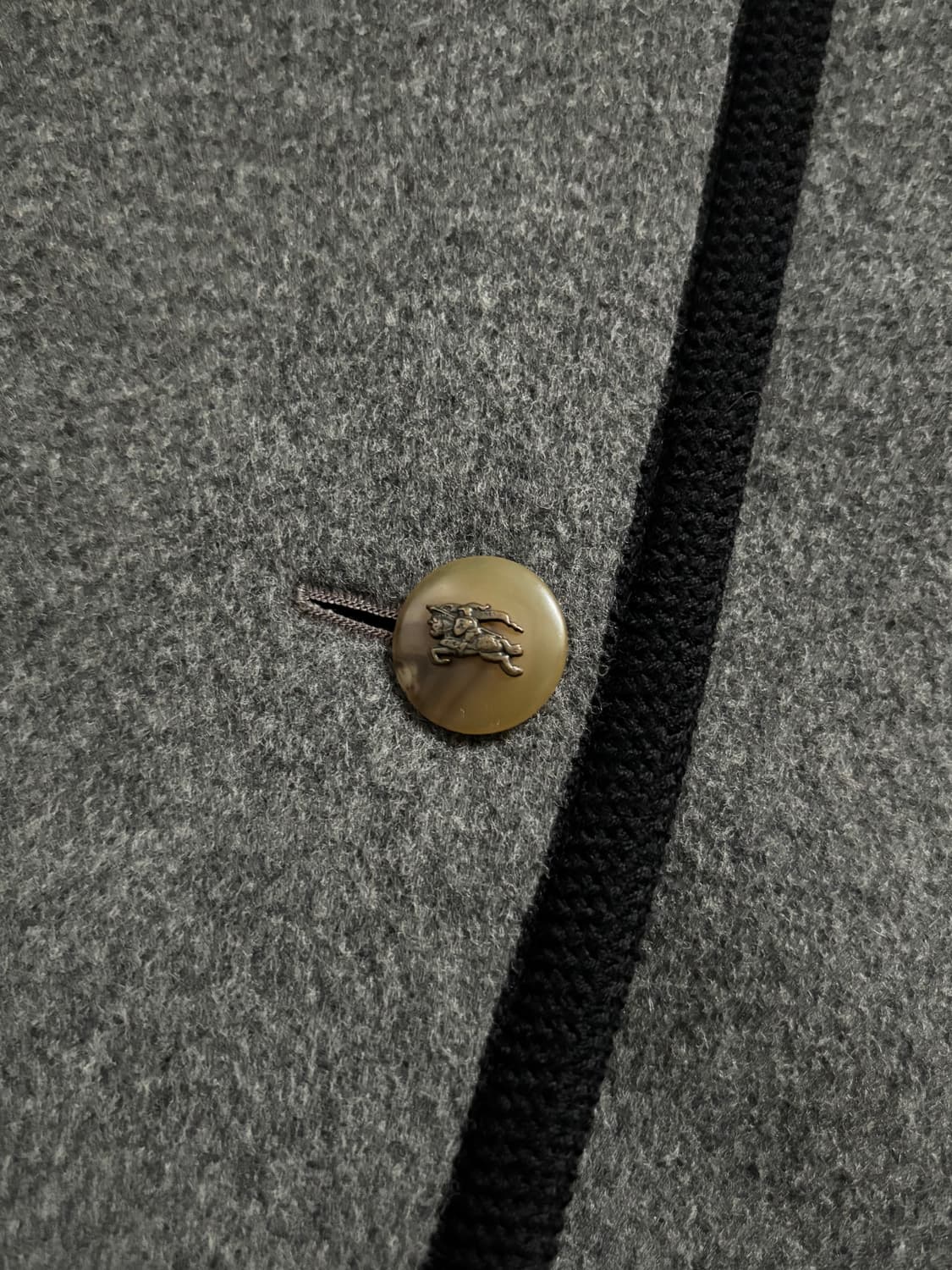 Burberry 버버리 차콜 울 코트  상품이미지8