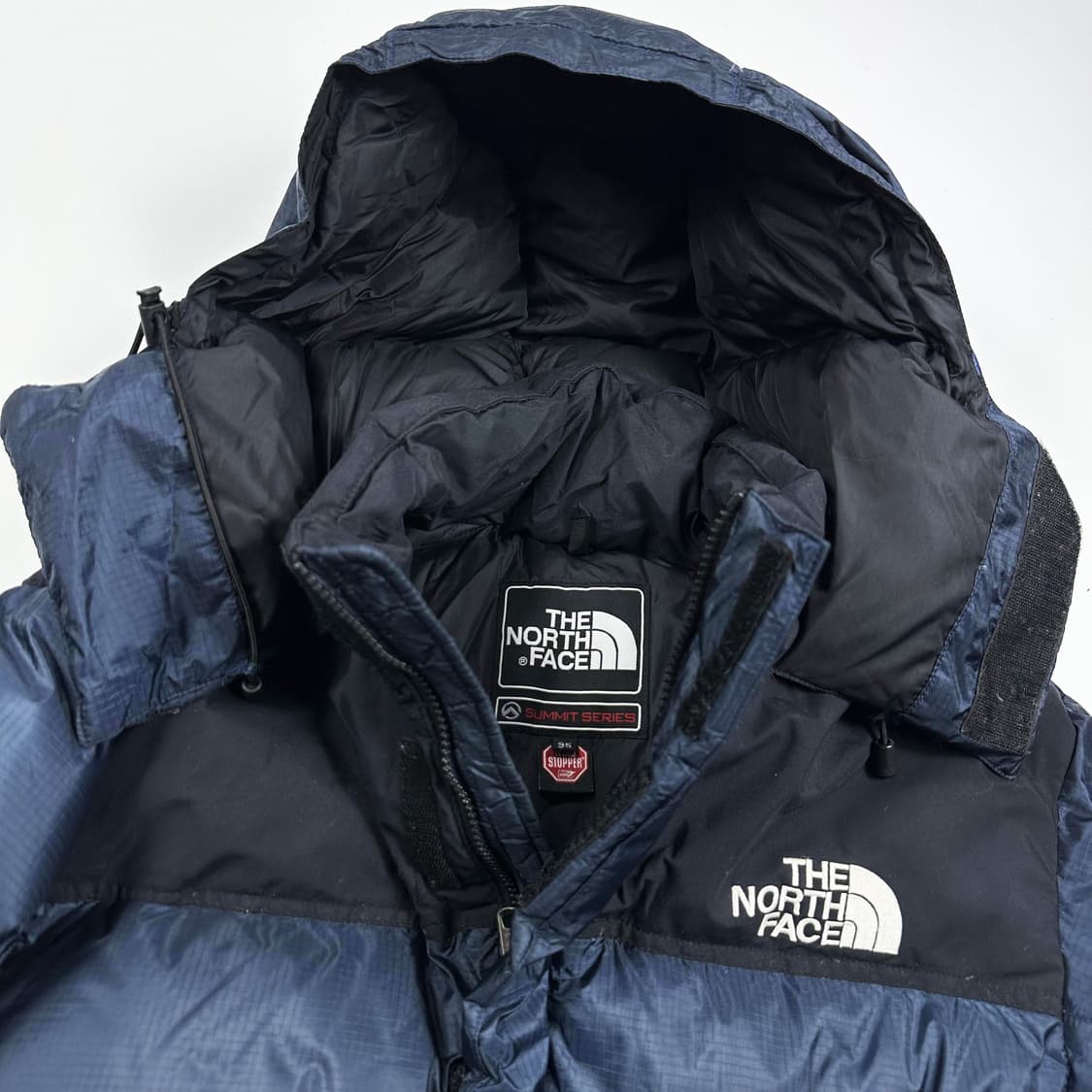 노스페이스 윈드스토퍼 드롭 네이비 패딩 점퍼 (M) 상품이미지8