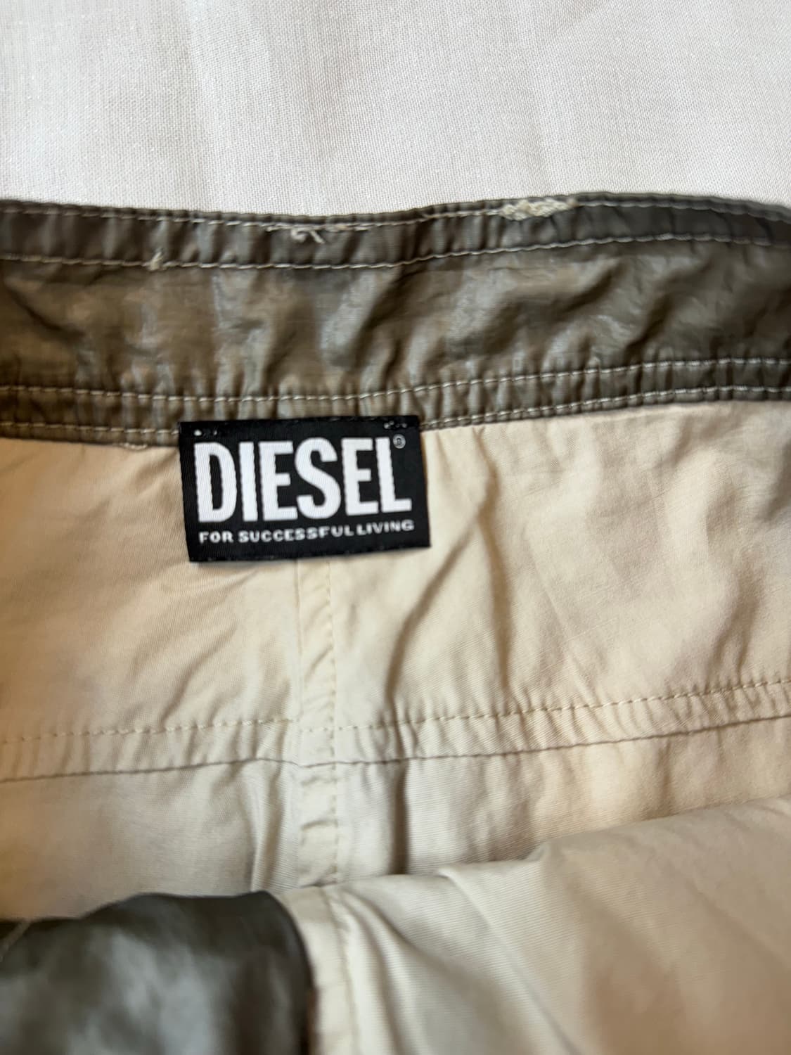 디젤 페디드 숏스커트 상품이미지3