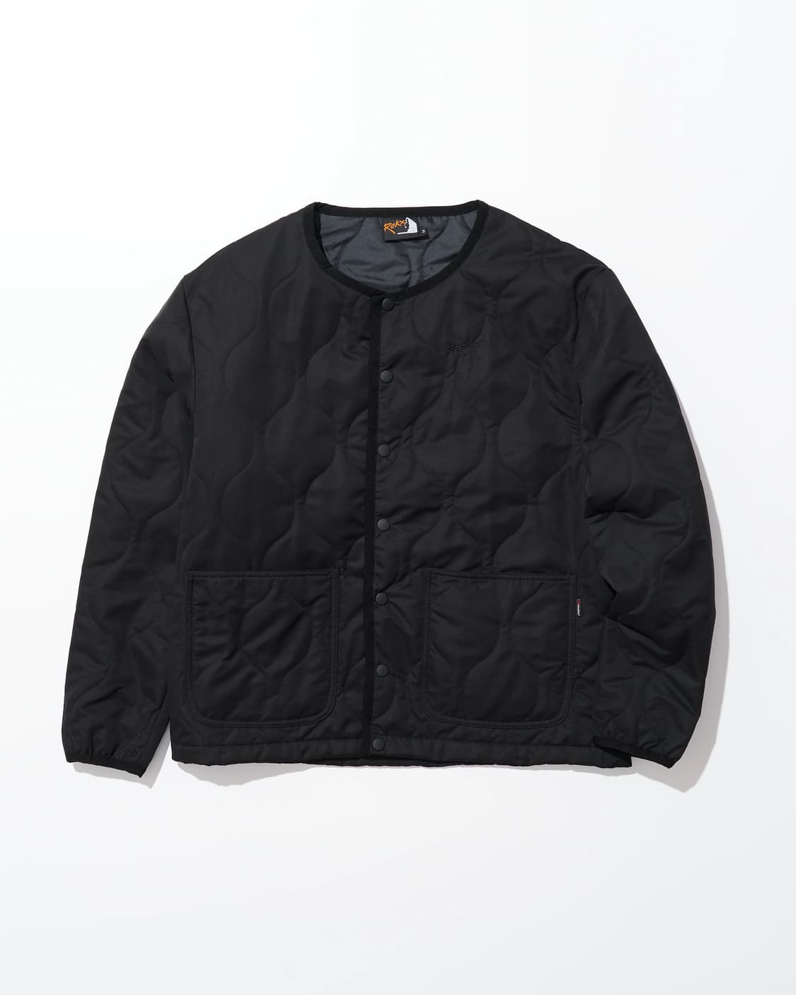 Rokx 폴라텍 퀼트 가디건 자켓 상품이미지1