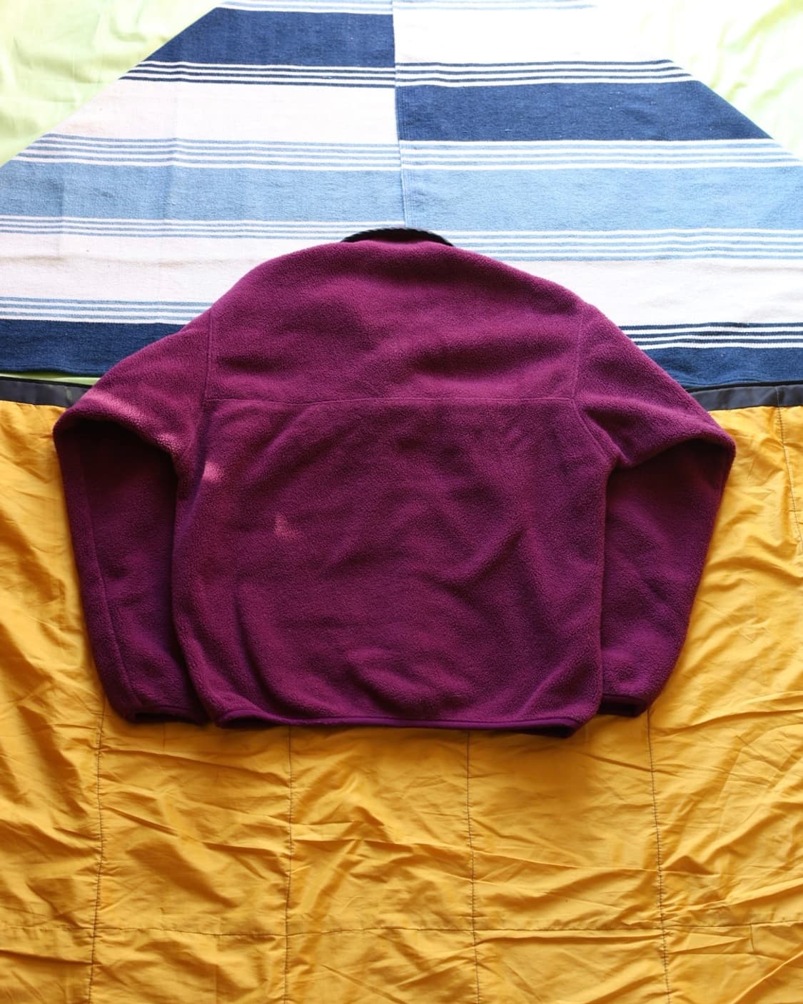 파타고니아 90s 신칠라 스냅티 플리스 (plum) 상품이미지10