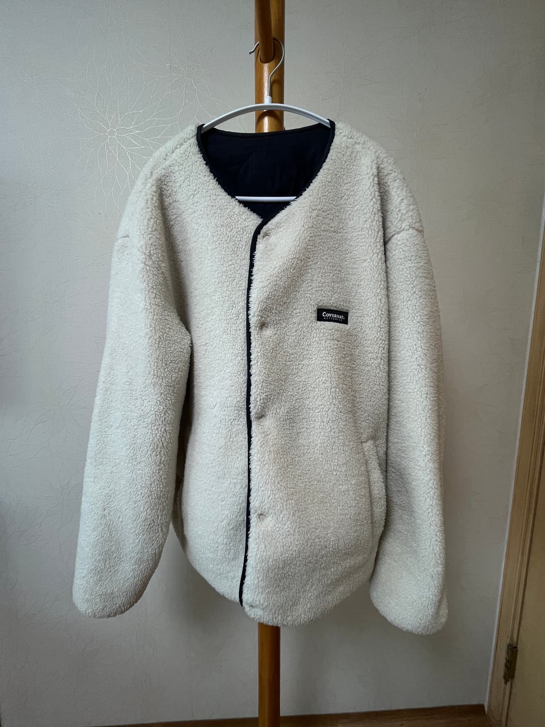 커버낫 리버시블 컴피보아 키라리스 자켓 상품이미지1