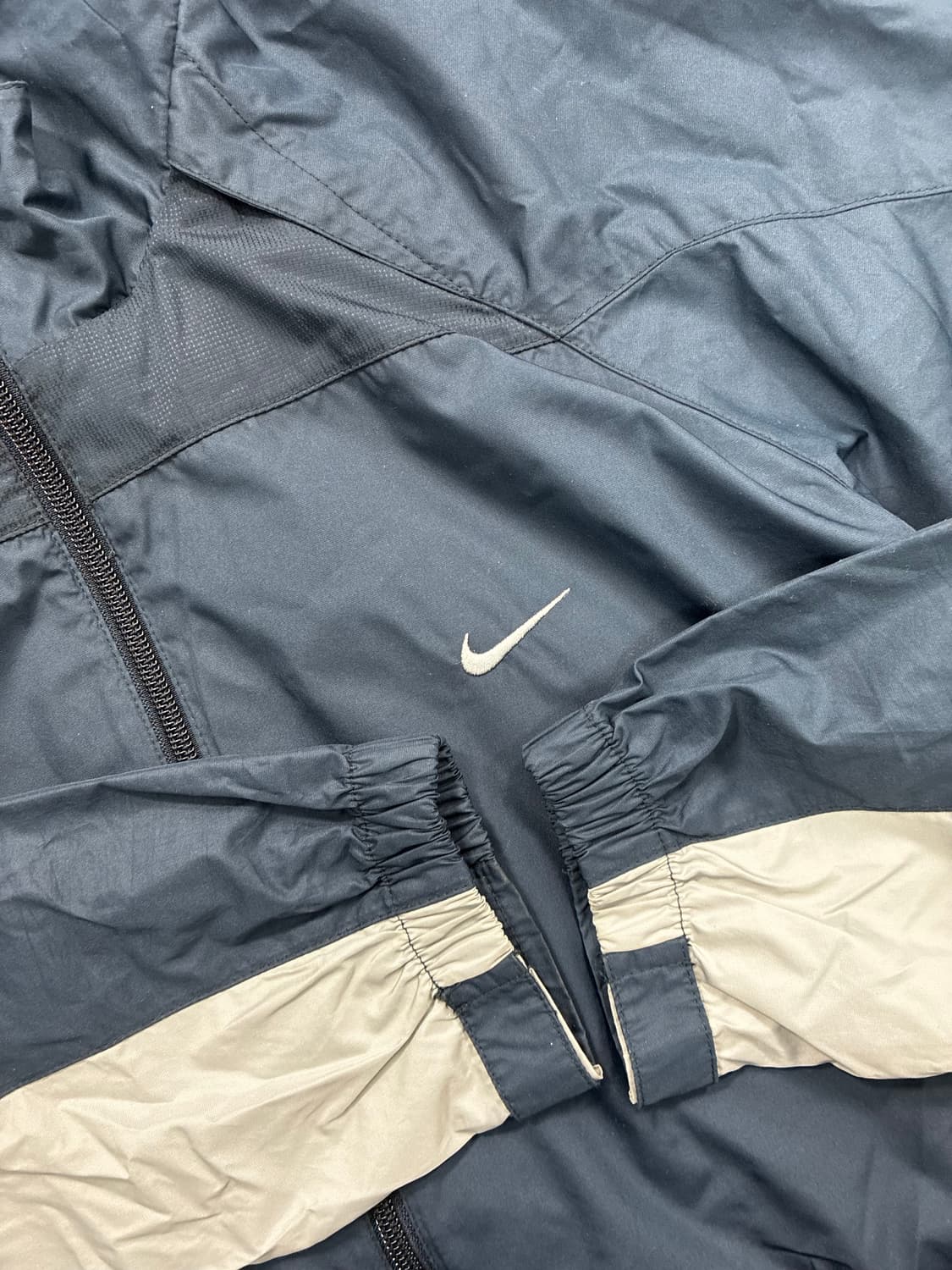 나이키 00s 네이비 그레이 바람막이 L 상품이미지6