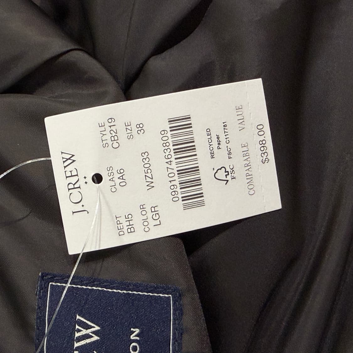 [38R] J.CREW 제이크루 코튼 블레이저 자켓 상품이미지9