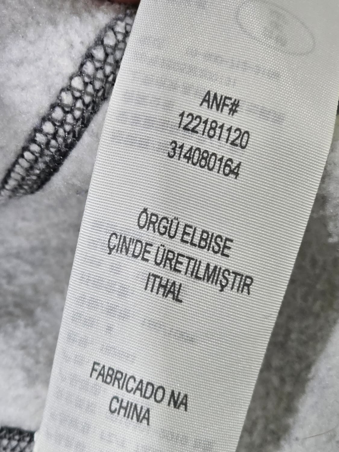 Y2K 아베크롬비 그레이 후드집업 상품이미지9