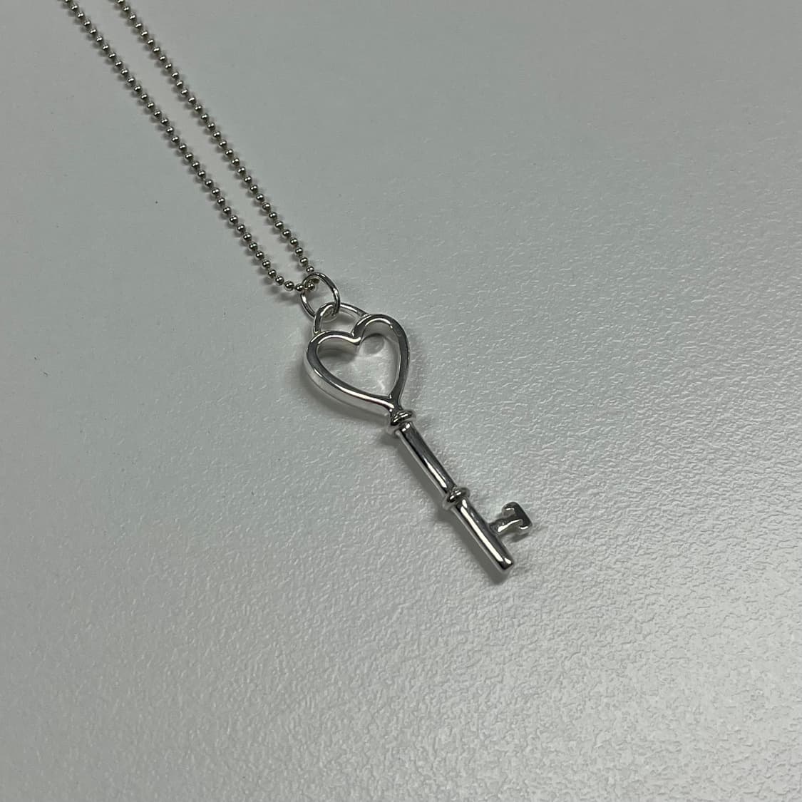 티파니앤코 하트 태그키 목걸이 상품이미지1