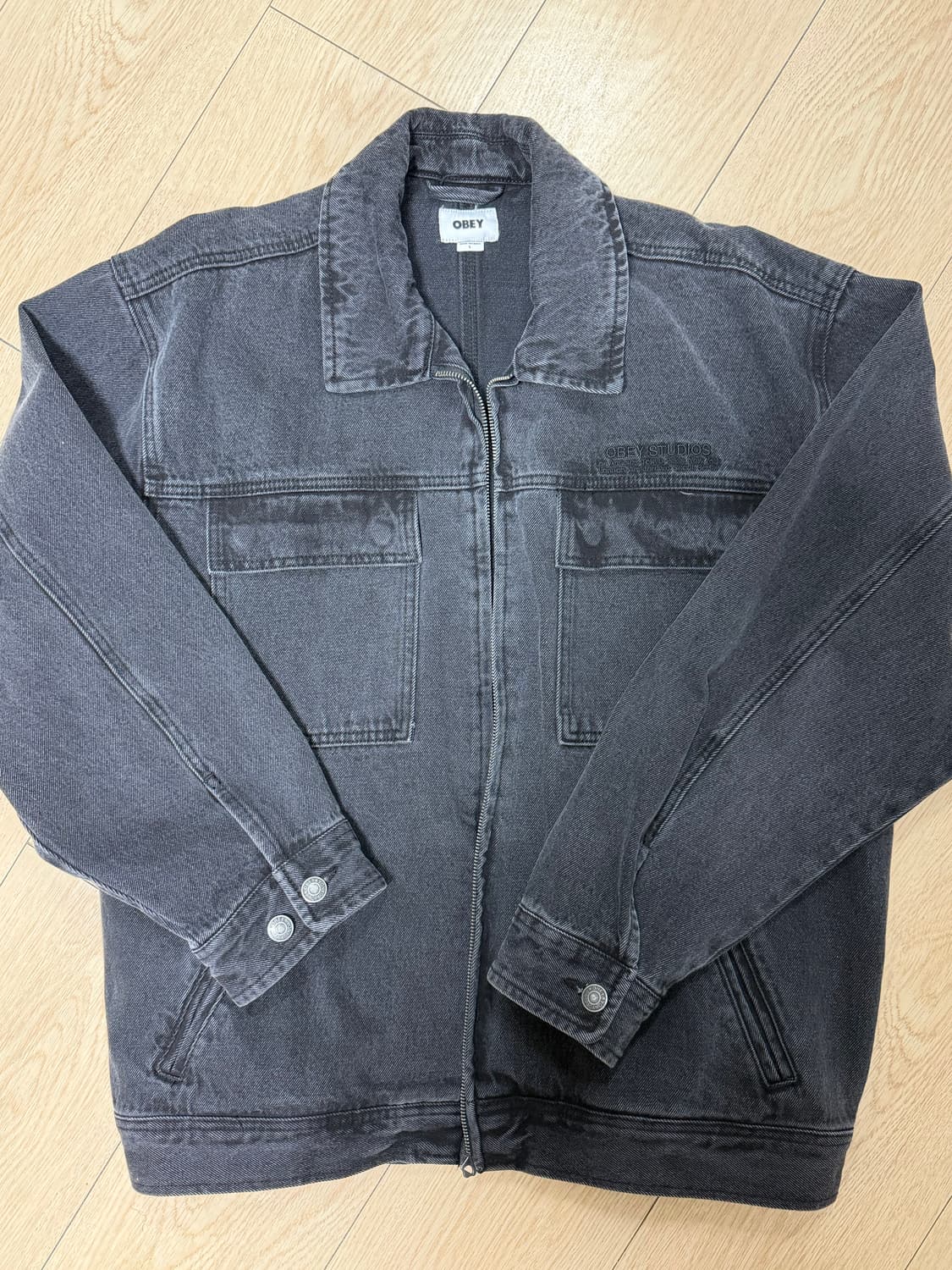 오베이 데님 자켓 판매합니다! 상품이미지6