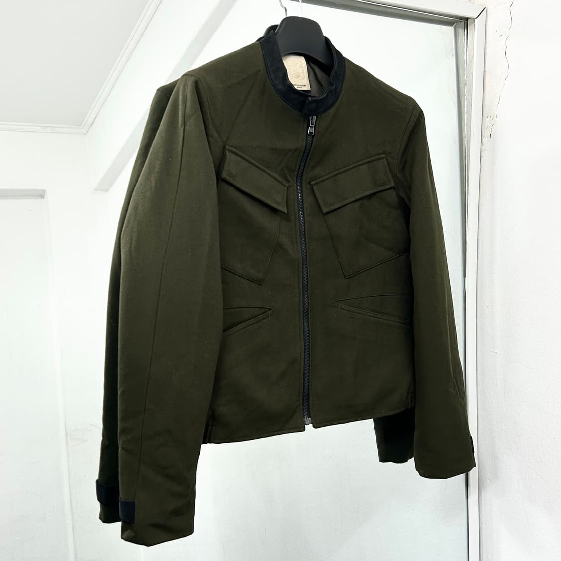 우영미 모직 테크니컬 자켓 상품이미지1