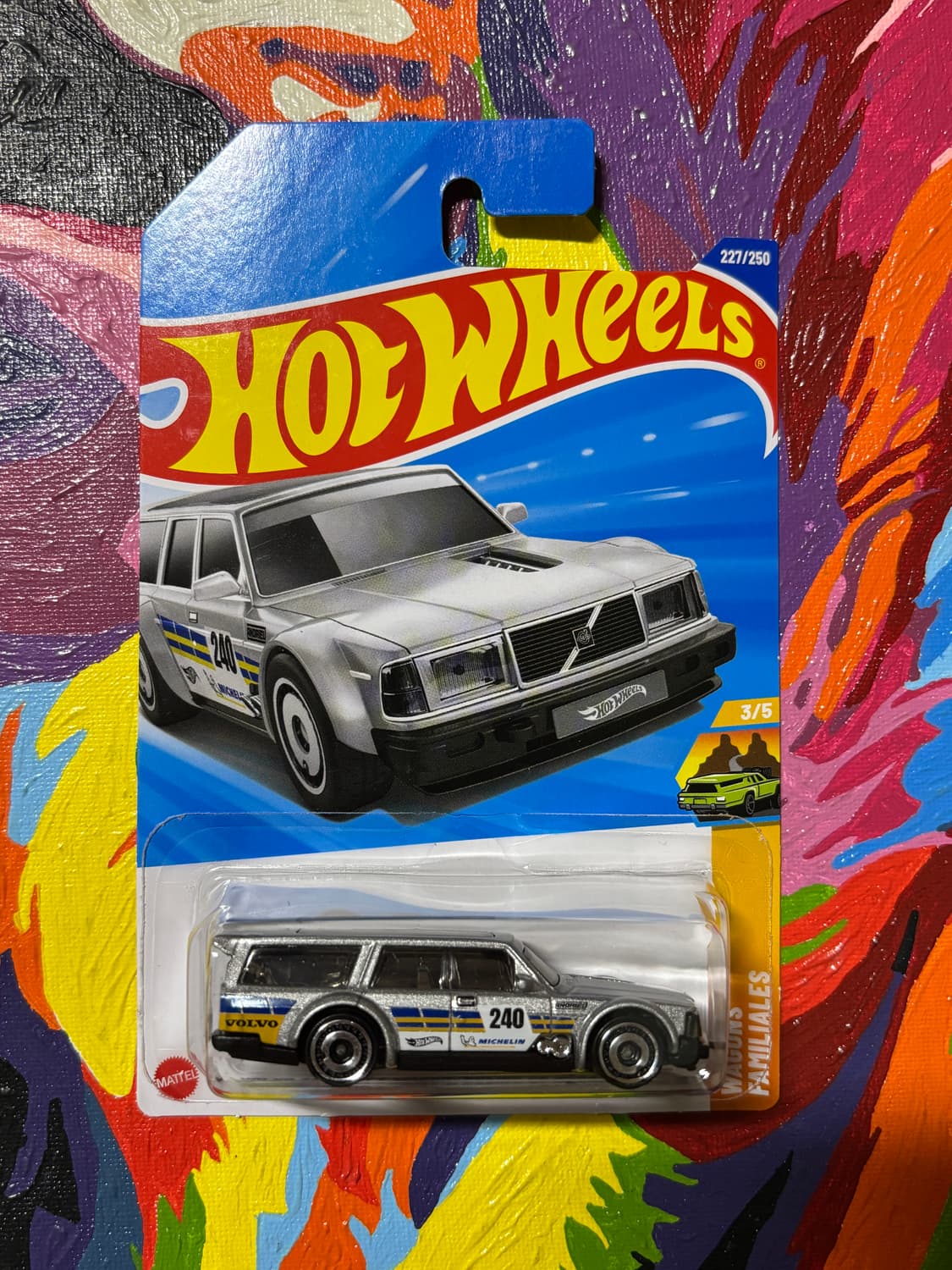 미개봉) 볼보 240 다이캐스트 핫휠 드리프트 인테리어 소품 상품이미지1