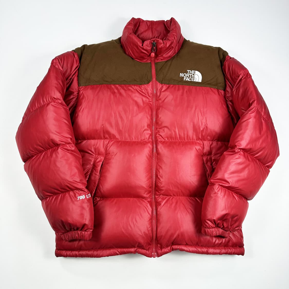 노스페이스 700 LTD 스웨이드 눕시 다운 패딩 L 상품이미지1