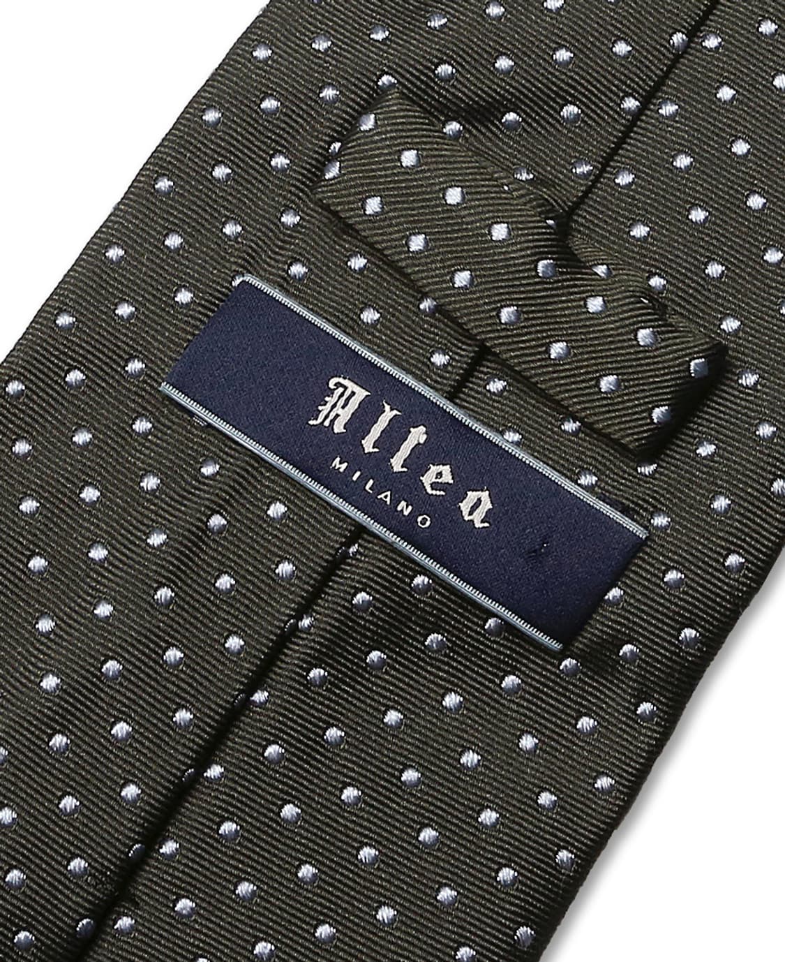 알테아 [Altea] 카키 도트 패턴 밀라노 타이 상품이미지4