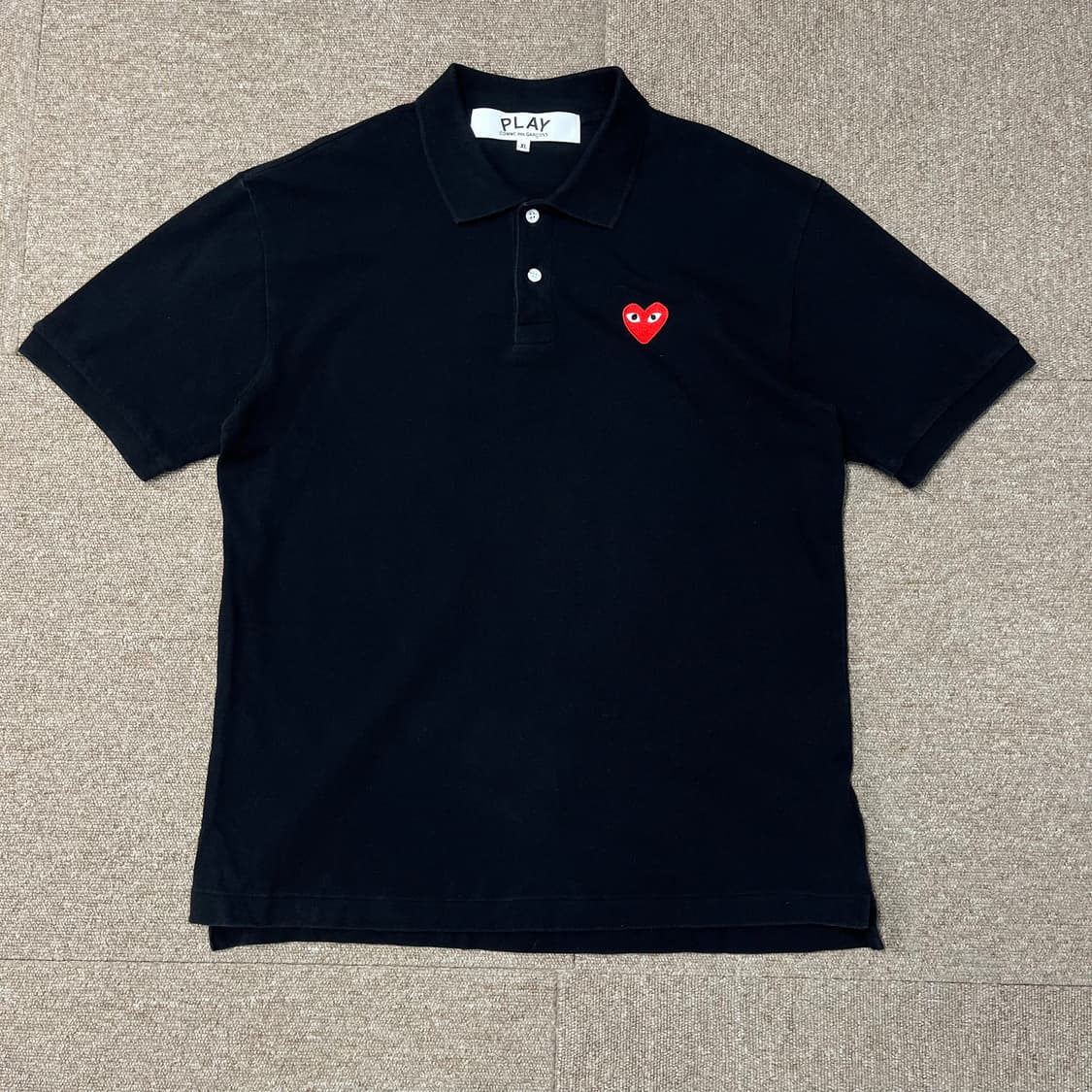 매장판 꼼데가르송 반팔 카라티 상품이미지2