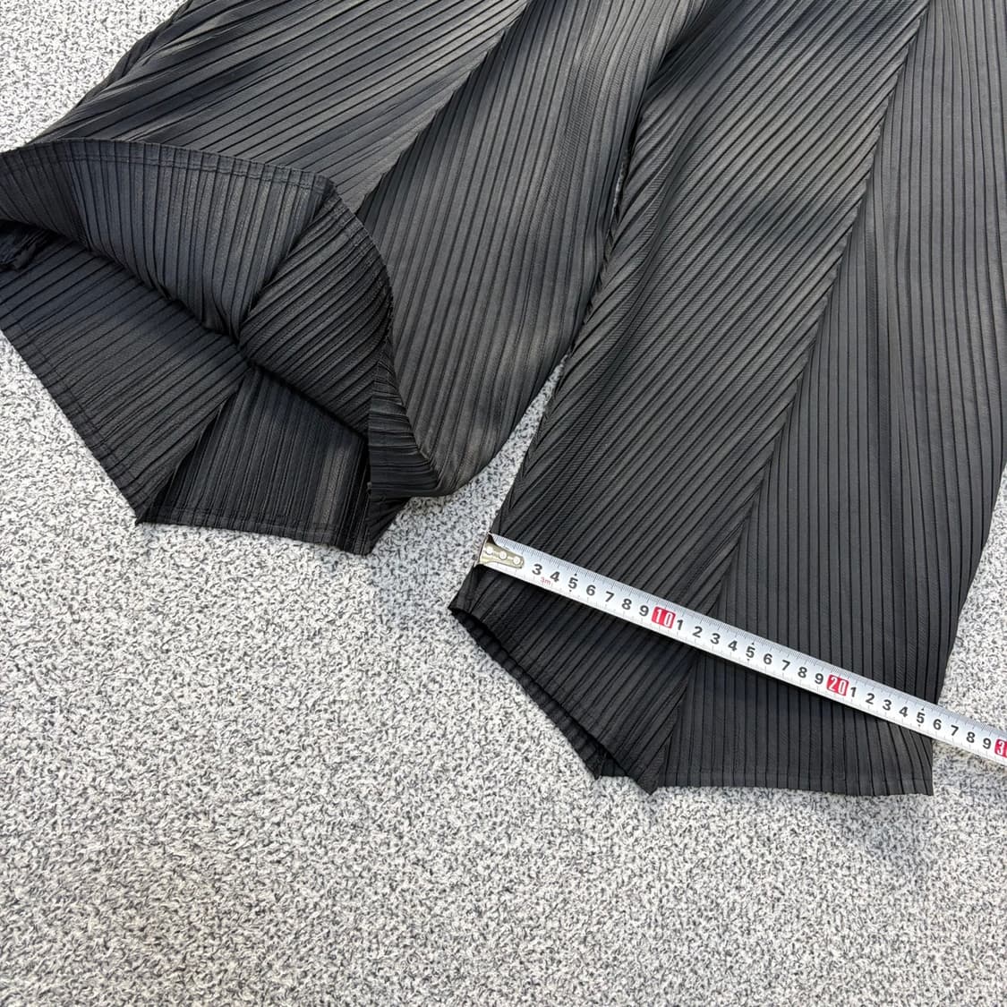 실측확인 빈티지 여성 플리츠 와이드 바지 0331J 상품이미지7