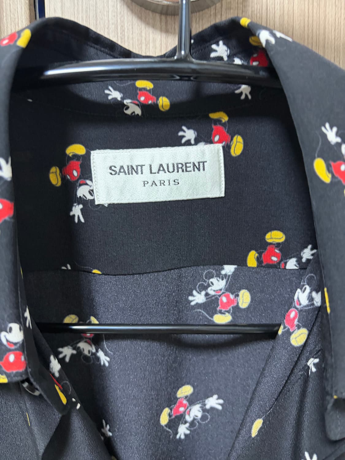 생로랑 미키마우스 셔츠 100주년 디즈니콜라보 상품이미지2