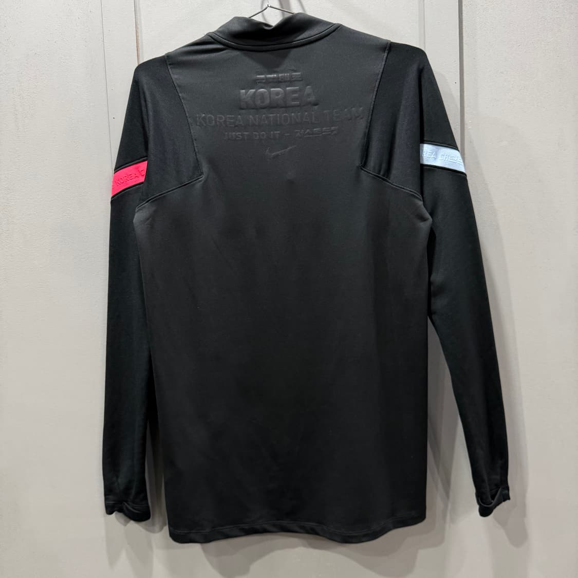 M 나이키 KFA 대한민국 축구 대표팀 드릴탑 반집업 롱슬리브 긴팔 티셔 상품이미지2