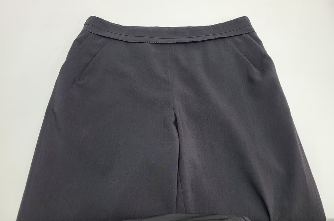 TIME 20SS 한섬 타임 뒷밴딩 슬랙스 팬츠 / 여 67-98 블랙  상품이미지3