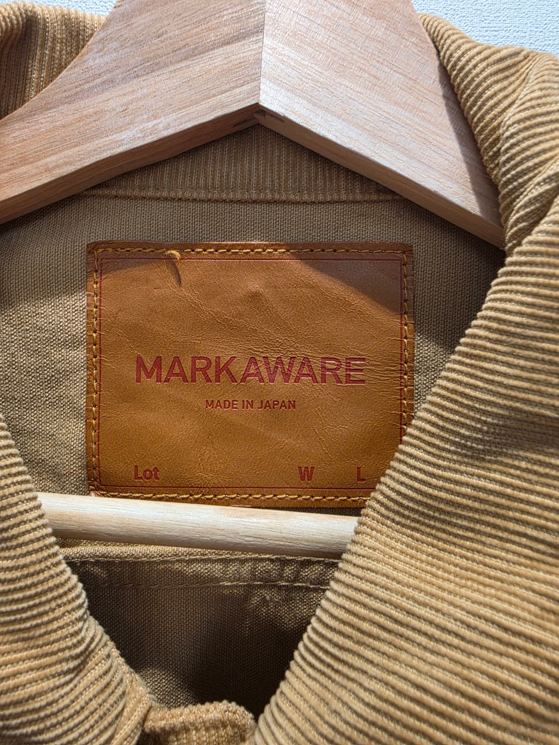 markaware 마카웨어 코듀로이 자켓 상품이미지4