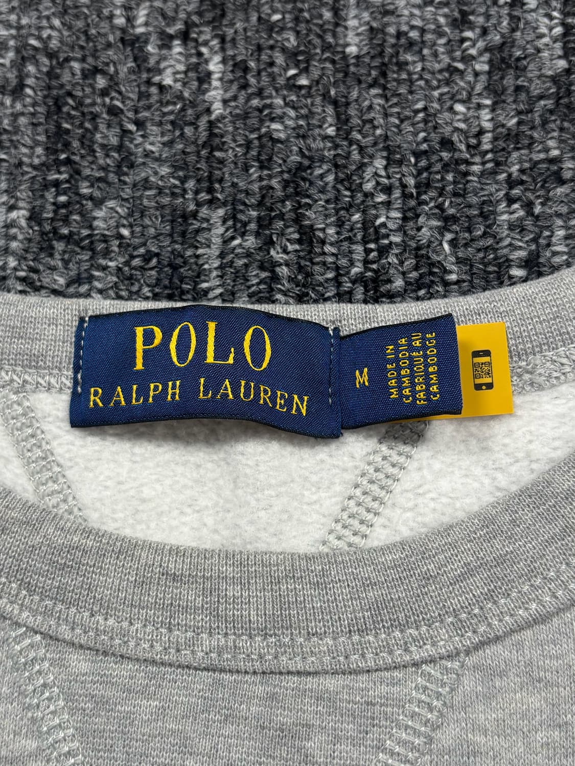 폴로 그레이 맨투맨 상품이미지6