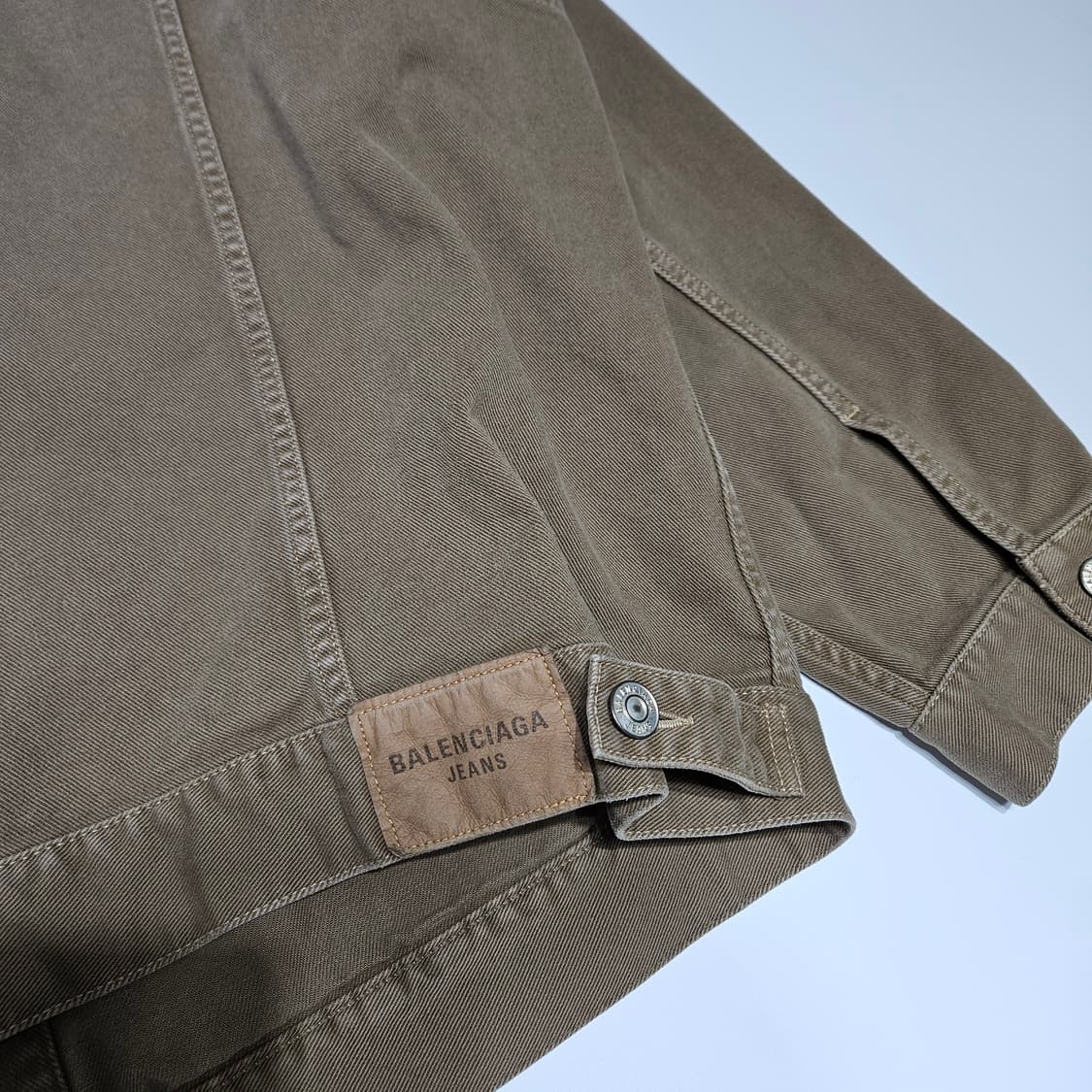 발렌시아가 오버핏 트러커 자켓[M] 상품이미지6