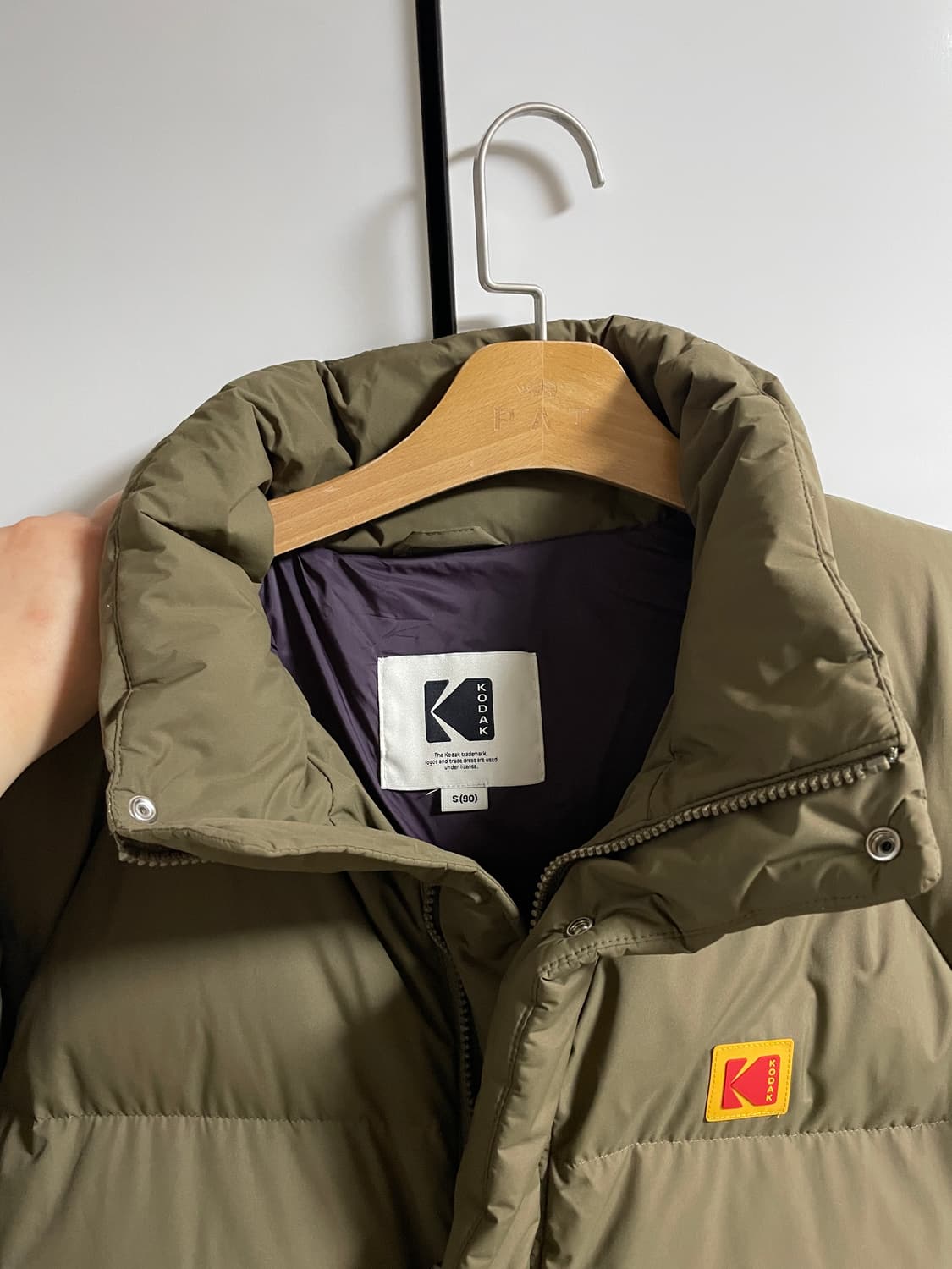 코닥 구스 다운 자켓 패딩(오염 있음) 상품이미지3