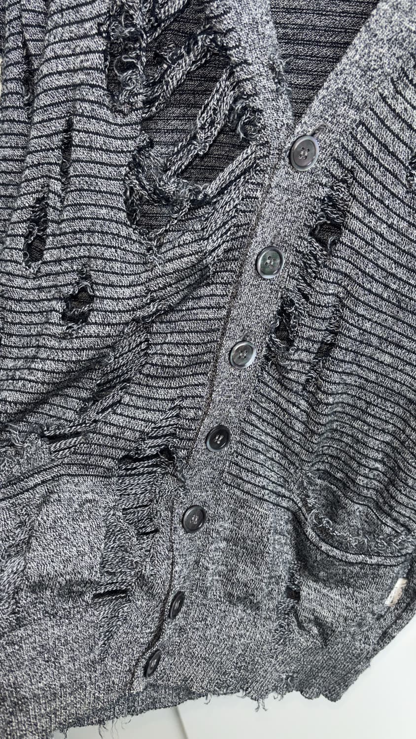 언더커버 스트라이프 디스 가디건 상품이미지4