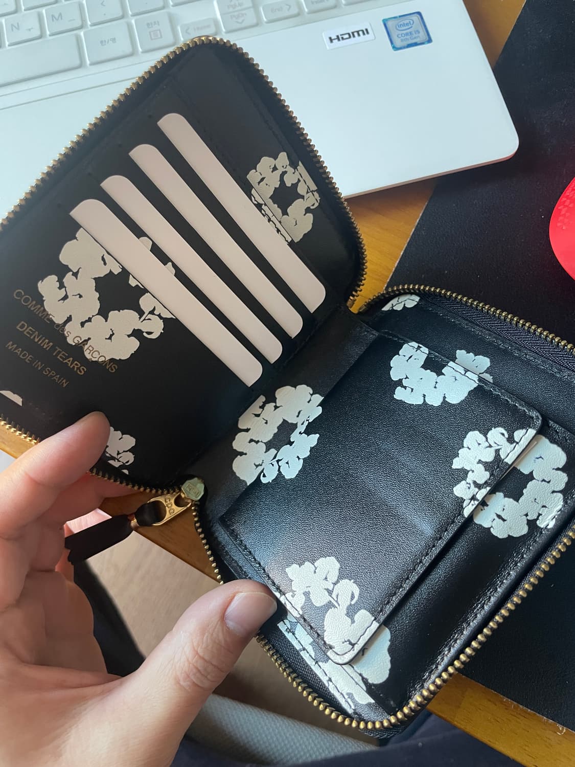 데님티어스 지갑 새것팜 상품이미지2