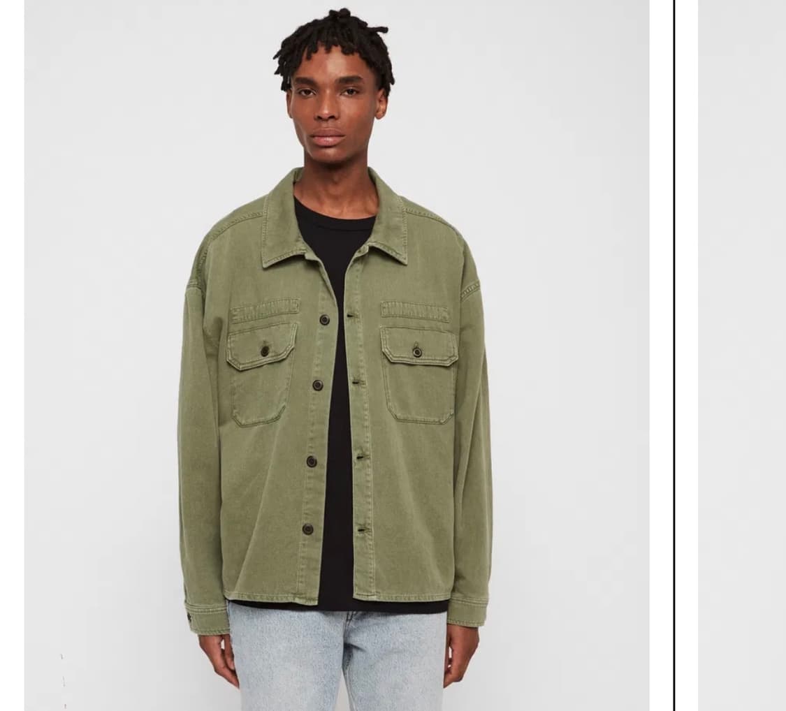 [110] 올세인츠 밀리터리 오버셔켓 상품이미지1