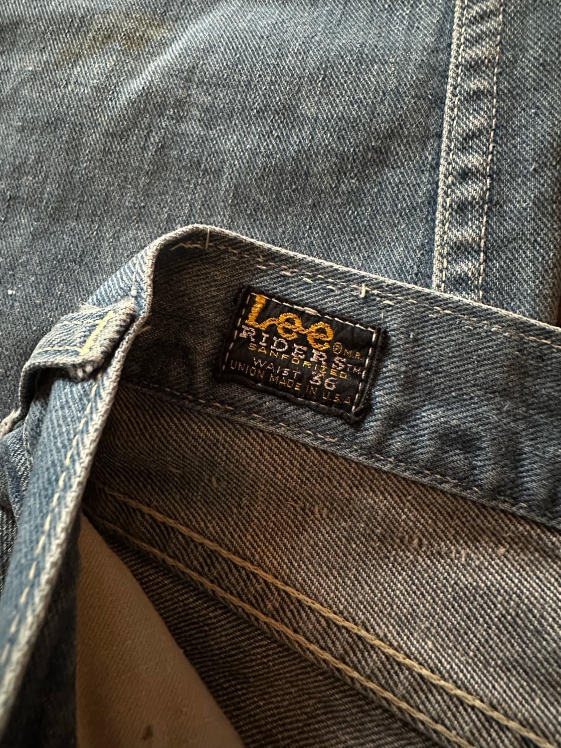 70s USA LEE 200z Vintage Denim Patns 상품이미지9