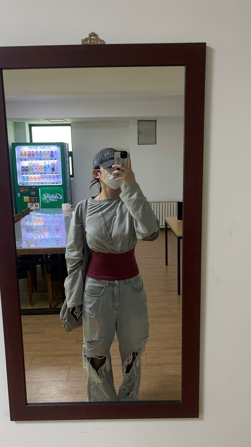 Wet tag 밴딩 탑 (한소희님 착용) 상품이미지4