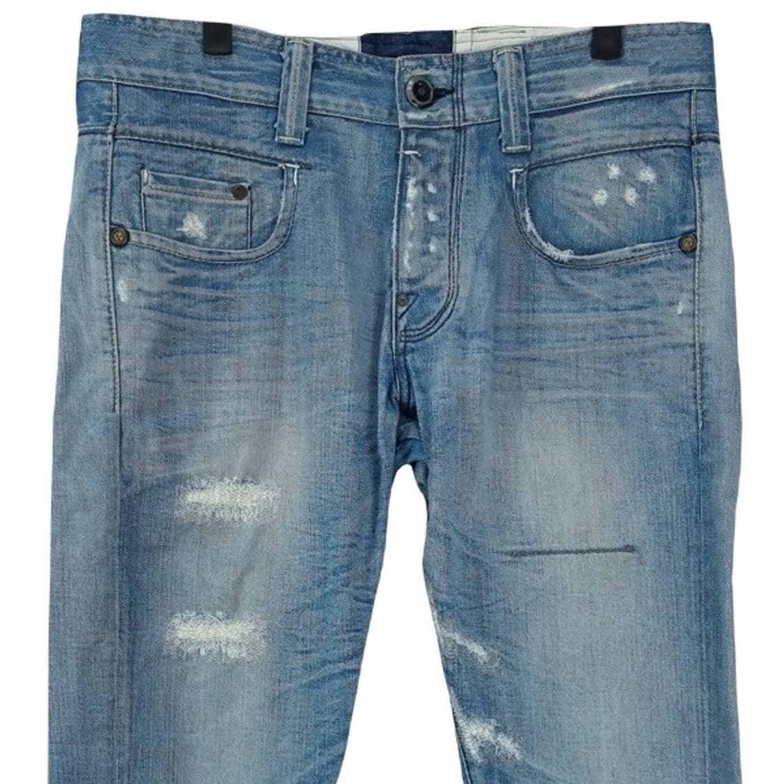 지스타 로우 빈티지 워시드 바이커 데님 팬츠 청바지 M16525 상품이미지4