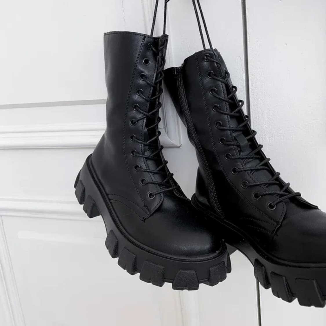 한번도 안신은 워커 판매 상품이미지1