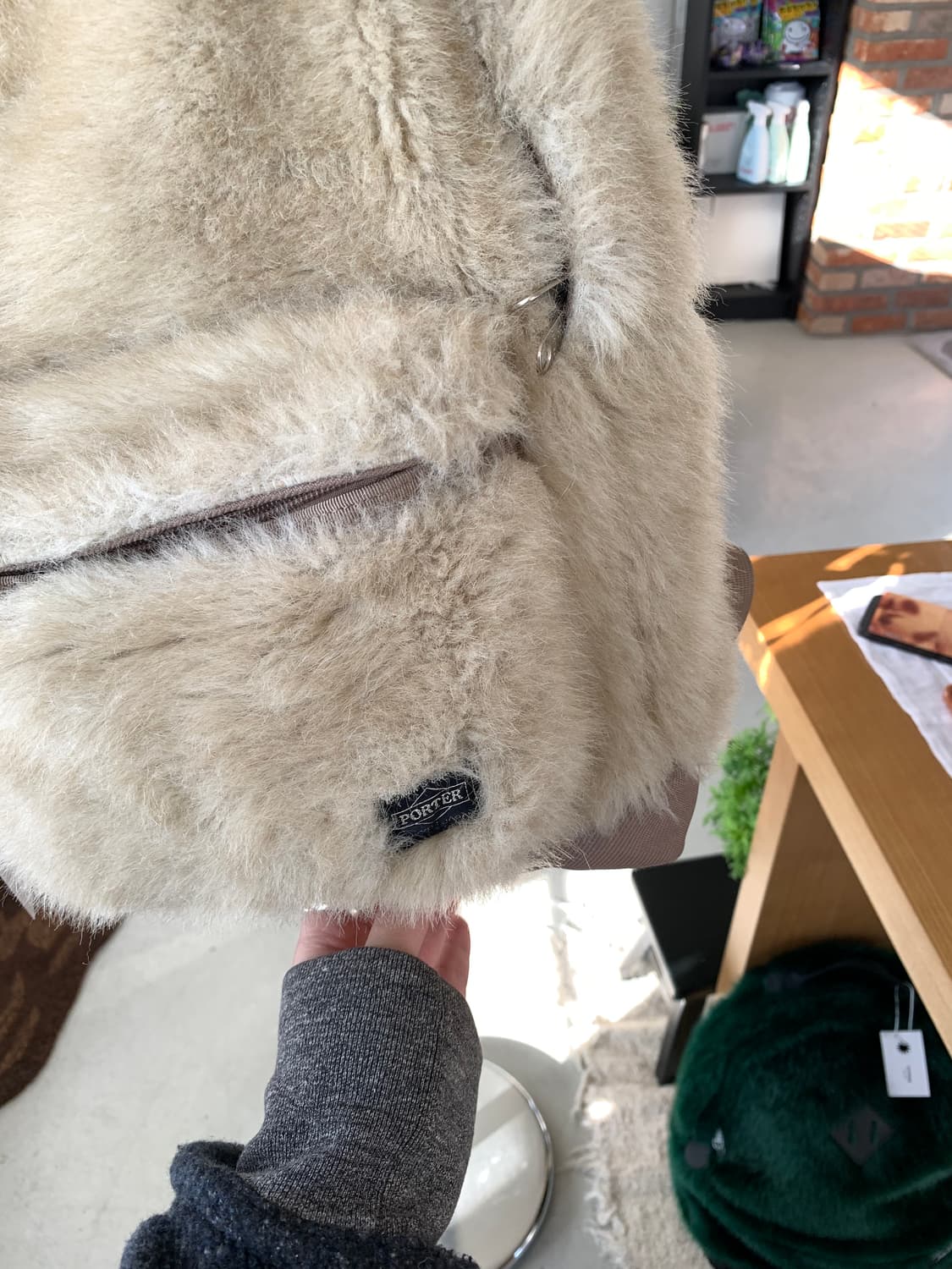 Porter x Beams 빔즈 포터 퍼 백팩 상품이미지3