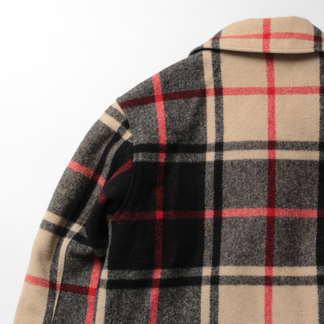 폴로 90s 타탄체크 울 필드자켓   상품이미지8