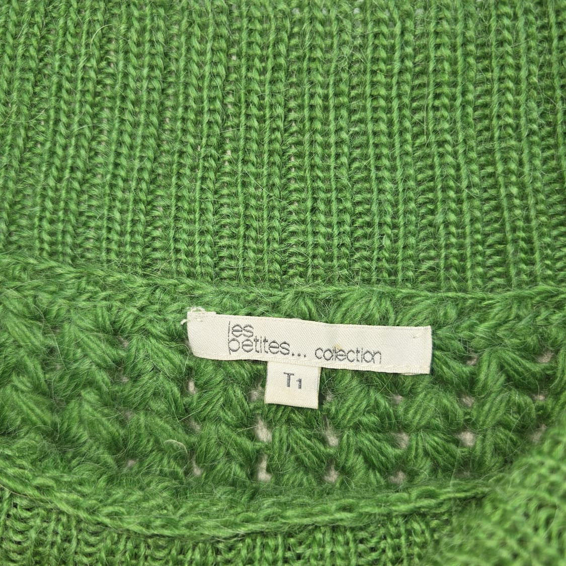 les petites 프랑스 수입 알파카 니트 베스트 조끼 스타일 상품이미지4