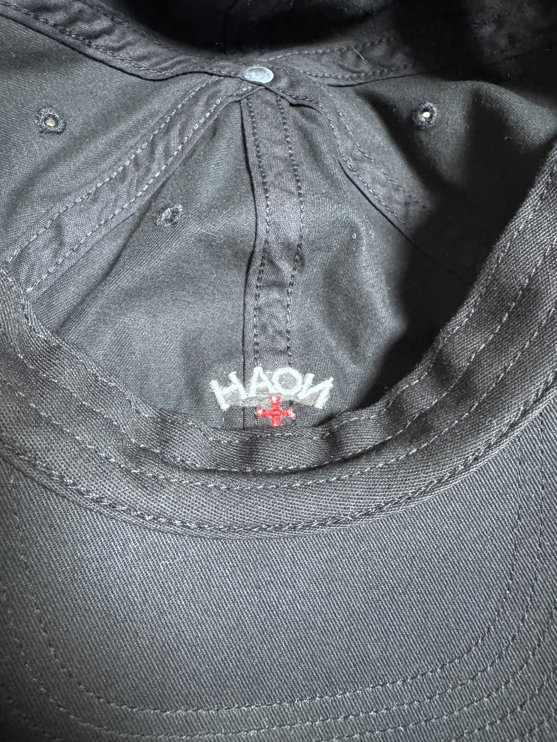 노아 NOAH 6패널 볼캡 모자 블랙 OS 상품이미지4