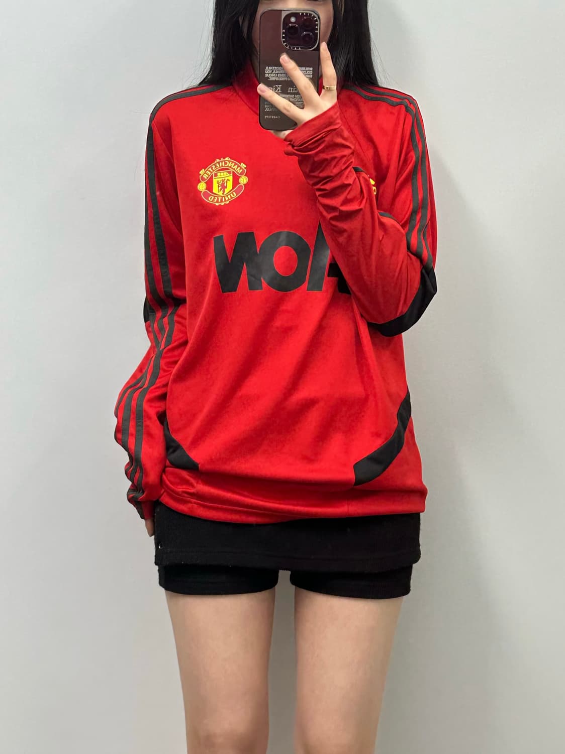 아디다스 맨체스터 유나이티드 티로 25 컴피티션 트레이닝 탑 상품이미지1