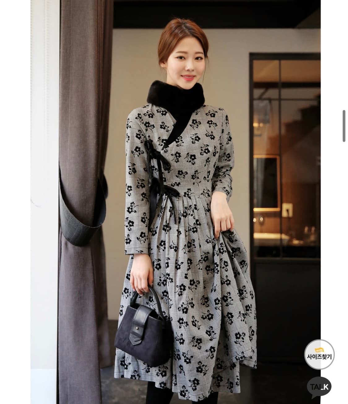 새상품 시크라인 소담소담 철릭원피스 상품이미지4