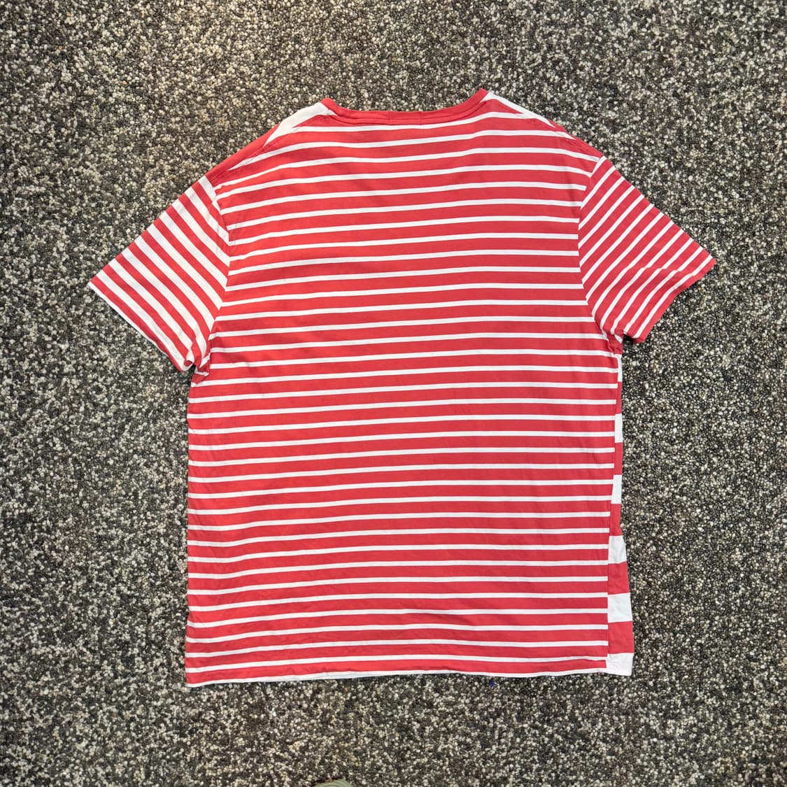 랄프로렌 폴로 스트라이프 포켓 티셔츠 (2XL)   상품이미지3