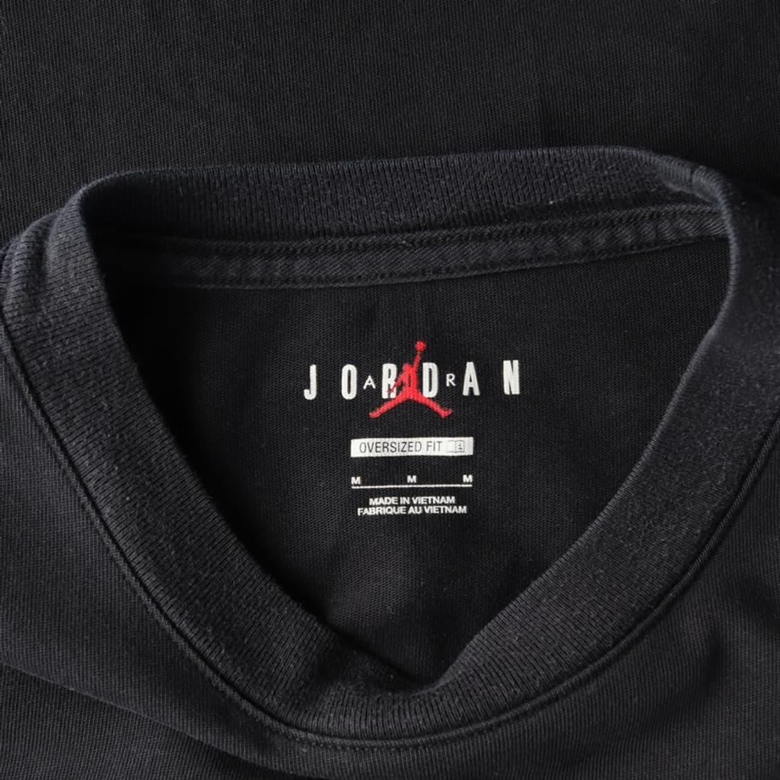 조던 플라이트 에센셜 오버사이즈 티셔츠 블랙 M 상품이미지5