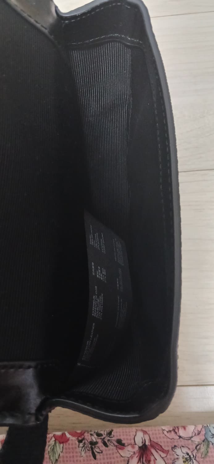 라코스테 피케 가죽 웨이스트백 또는 크로스바디 백  상품이미지4